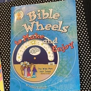 🌼🌿Two  Christian books: Bible Outreach Activities and Bible Wheels. 🌼🌿